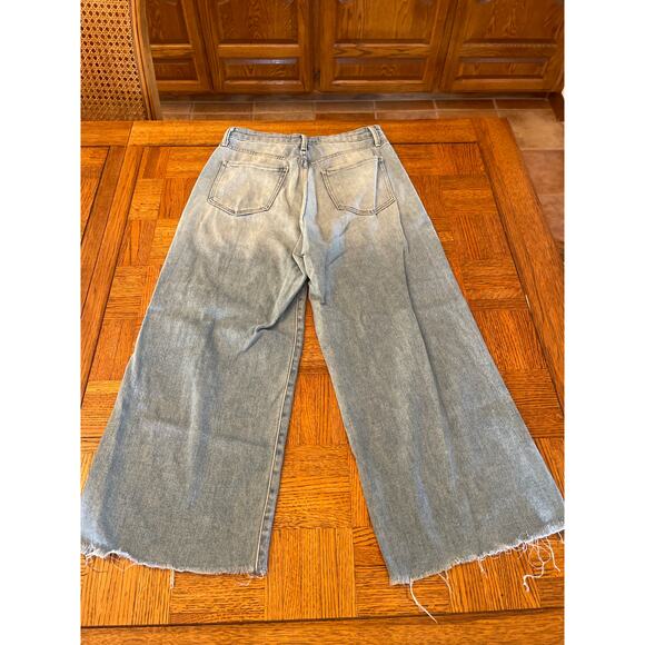 JUST BLACK WIDE LEG EASY POCKET JEANS 28 - Picture 6 of 6